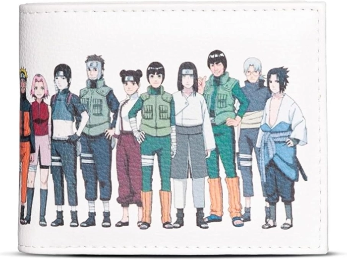 naruto shippuden - portafoglio pieghevole - 20th anniversary