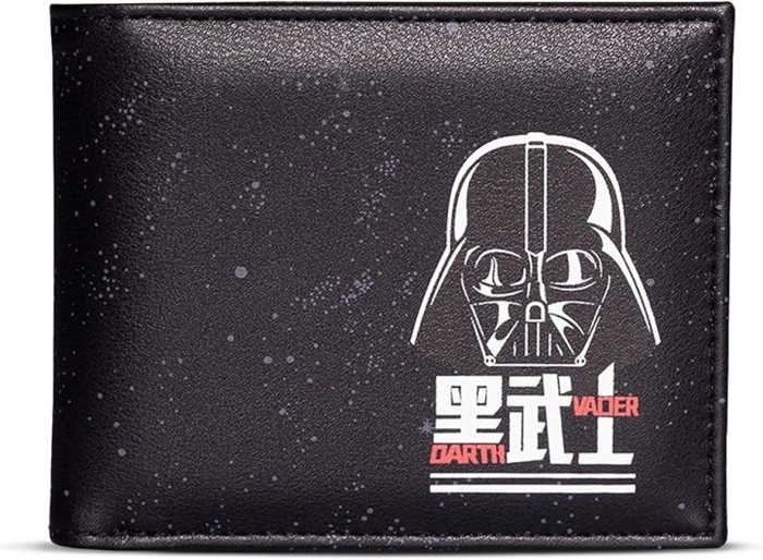 star wars - portafoglio pieghevole - darth vader