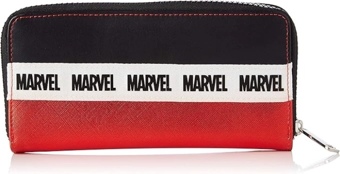 marvel - portafoglio con zip