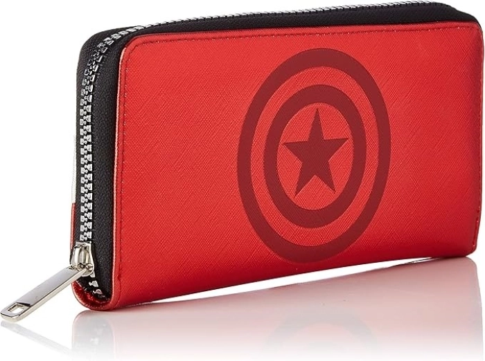 marvel - portafoglio con zip