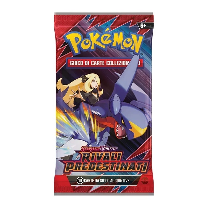 pokemon scarlatto e violetto - rivali predestinati - bustina singola 10 carte (ita): 2