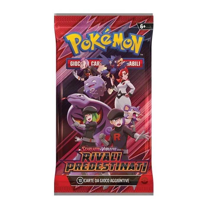pokemon scarlatto e violetto - rivali predestinati - bustina singola 10 carte (ita): 3
