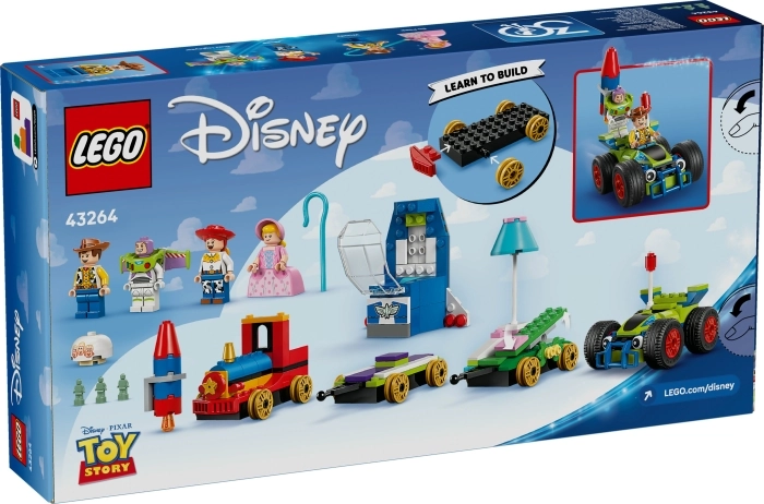 43264 - toy story: treno e auto rc celebrativi: 8