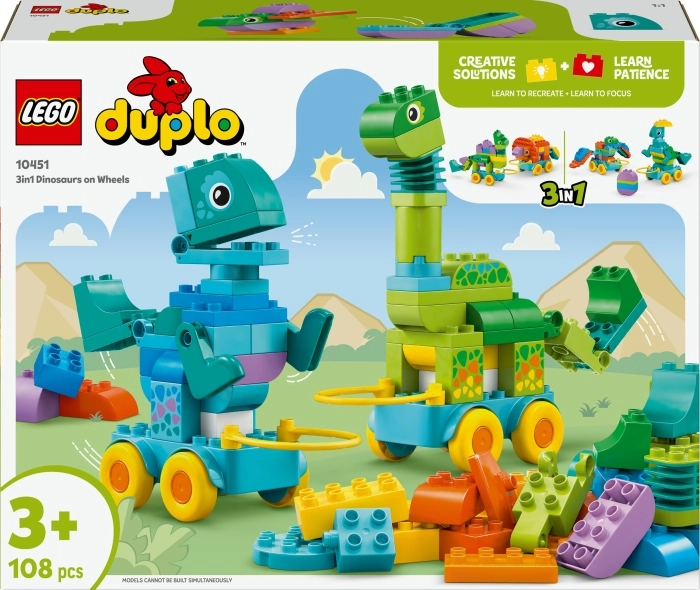 10451 - dinosauri su ruote 3 in 1: 1