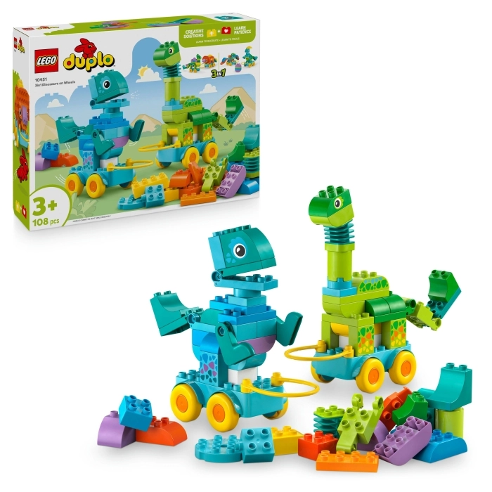10451 - dinosauri su ruote 3 in 1: 11