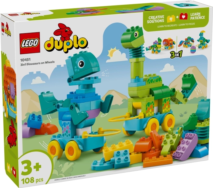 10451 - dinosauri su ruote 3 in 1: 5