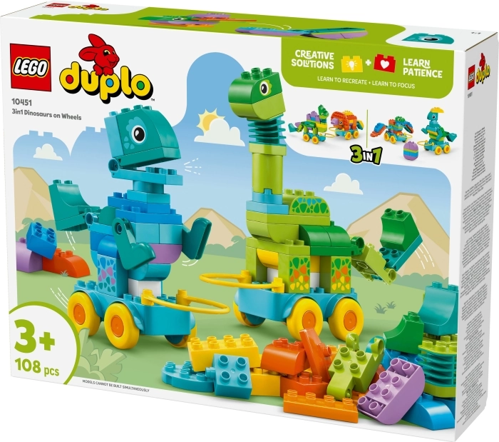 10451 - dinosauri su ruote 3 in 1: 6