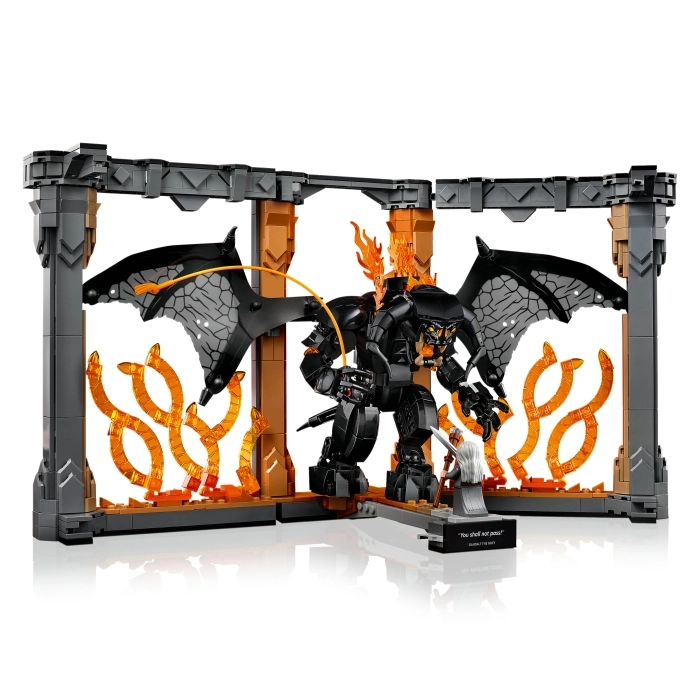 10367 - il signore degli anelli: book nook del balrog™: 14