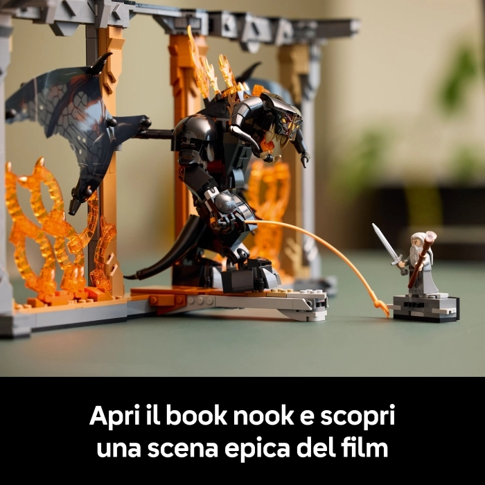 10367 - il signore degli anelli: book nook del balrog™: 41