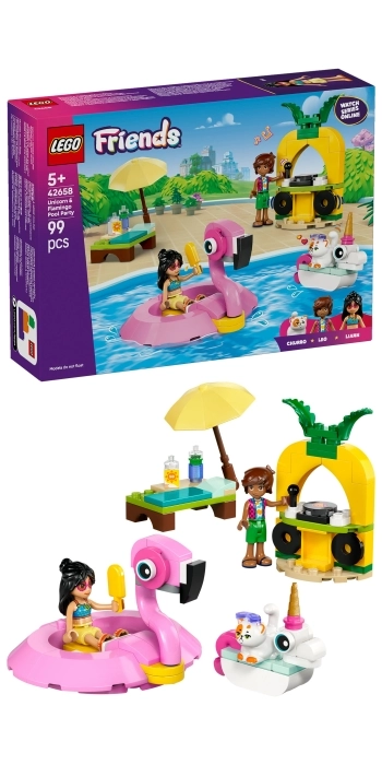 42658 - pool party con unicorno e fenicottero: 10