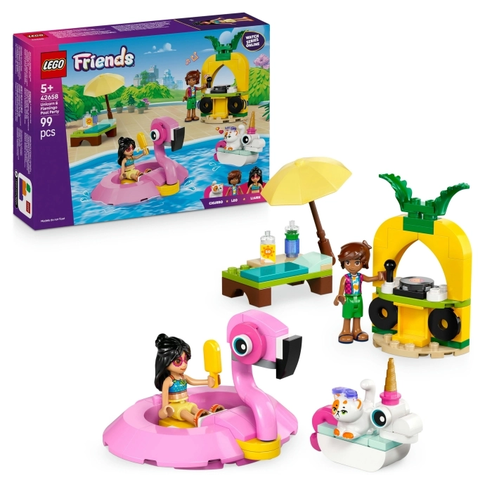 42658 - pool party con unicorno e fenicottero: 11
