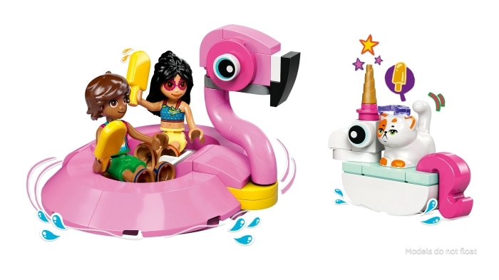 42658 - pool party con unicorno e fenicottero: 14