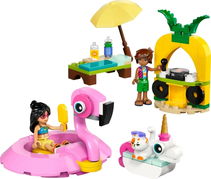 42658 - pool party con unicorno e fenicottero: 2