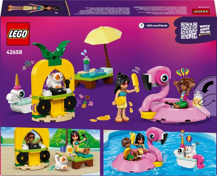 42658 - pool party con unicorno e fenicottero: 4