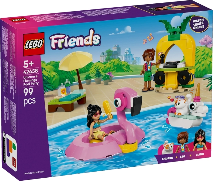42658 - pool party con unicorno e fenicottero: 5