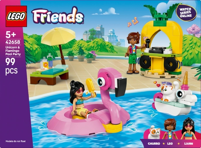 42658 - pool party con unicorno e fenicottero: 7