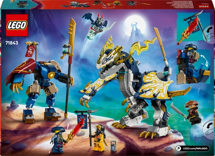 71843 - mech cavalca-drago di rogue: 4