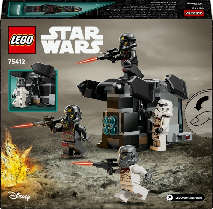 75412 - battle pack death trooper e night trooper: 4
