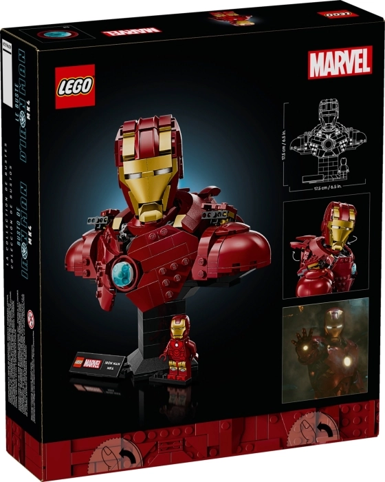 76327 - busto di iron man mk4