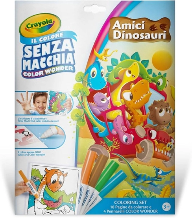 color wonder - amici dinosauri