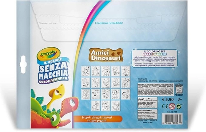 color wonder - amici dinosauri