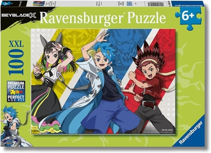 beyblade - puzzle 100 pezzi xxl