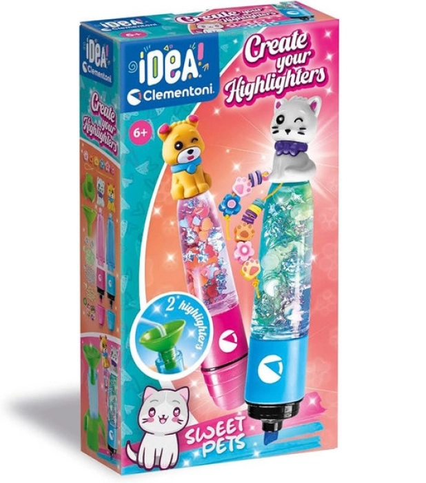 create your highlighters - sweet pet