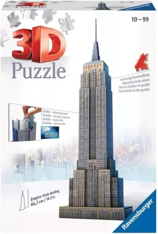 RAVENSBURGER Empire State Building - Puzzle 3d 216 Pezzi a 24,99 €