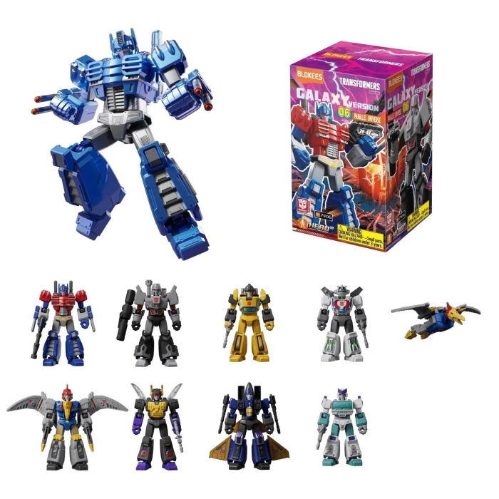 transformers - galaxy version 06 parallel universe - modello assortito: 2