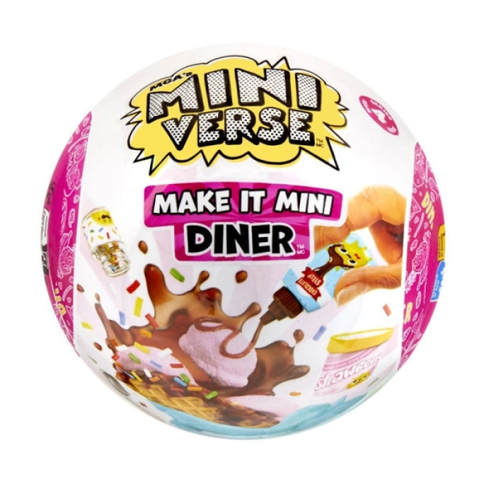mga's miniverse - make it mini food - diner - serie 4