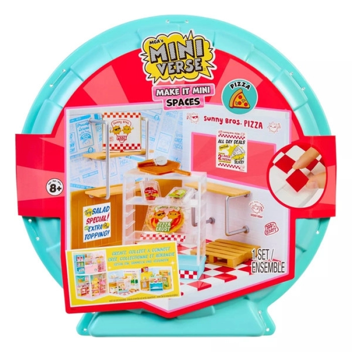 mga's miniverse - spaces starter pack pizza shop: 1