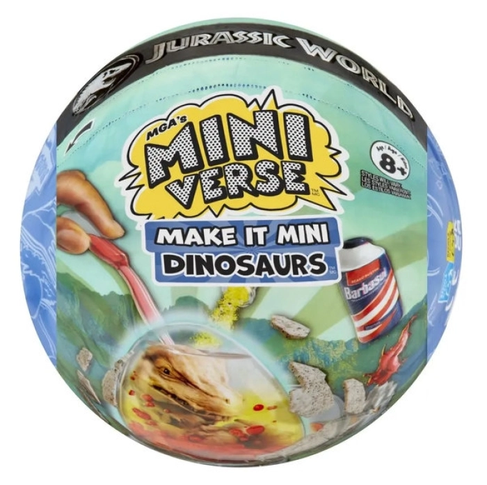 mga's miniverse - make it mini dinosaurs jurassic world