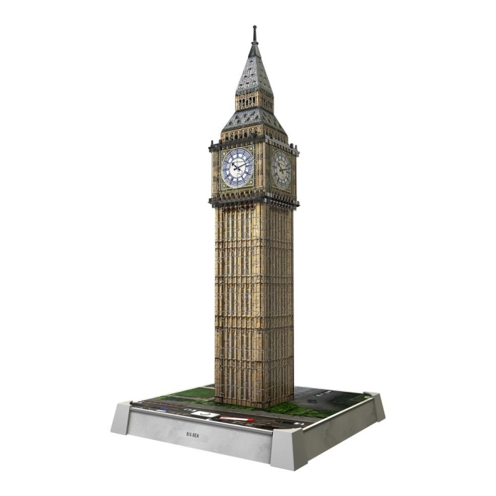 big ben con led - puzzle 3d 216 pezzi