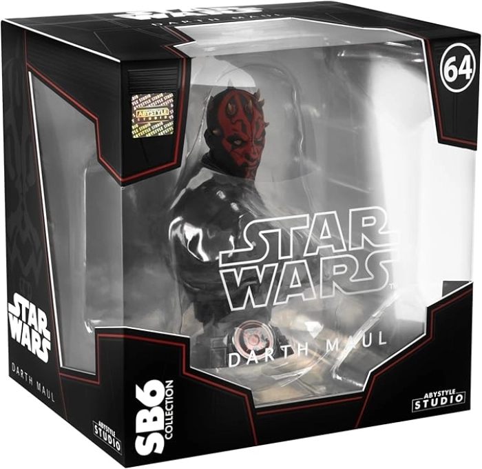 star wars - darth maul - busto 15cm