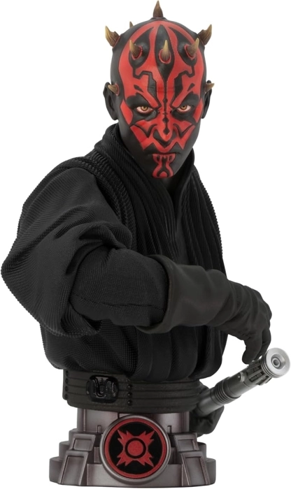 star wars - darth maul - busto 15cm
