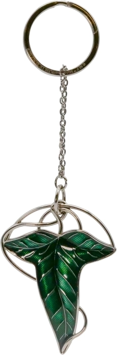 il signore degli anelli - portachiavi 3d - lorien leaf