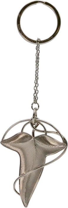 il signore degli anelli - portachiavi 3d - lorien leaf