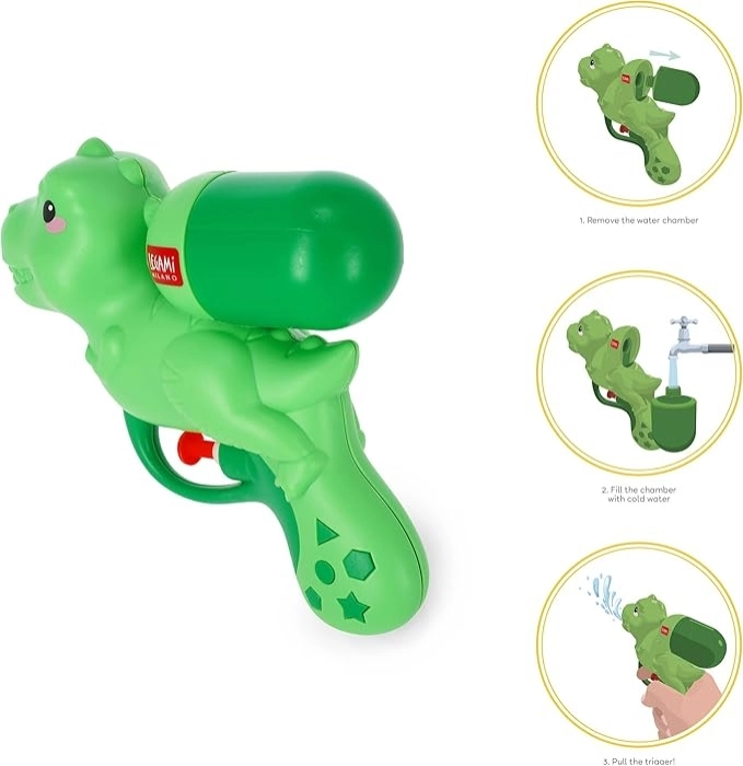 pistola ad acqua - good vibes 50ml - dinosauro