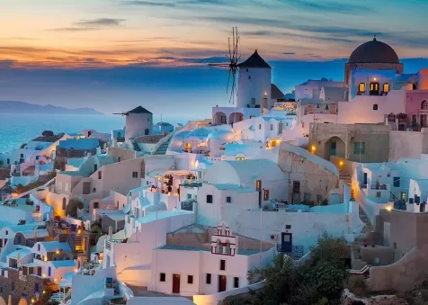 santorini - puzzle 1000 pezzi: 2