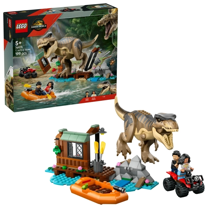 76975 - fuga sul fiume dal t. rex: 10