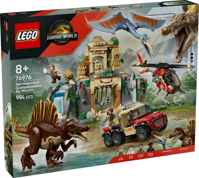 76976 - missione aerea con spinosauro e quetzalcoatlus: 5
