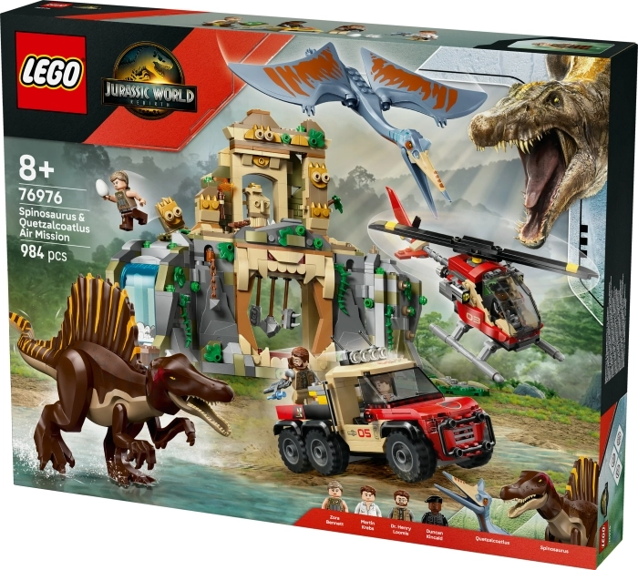 76976 - missione aerea con spinosauro e quetzalcoatlus: 6