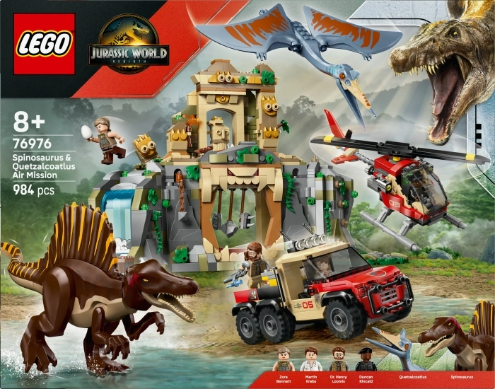 76976 - missione aerea con spinosauro e quetzalcoatlus: 7