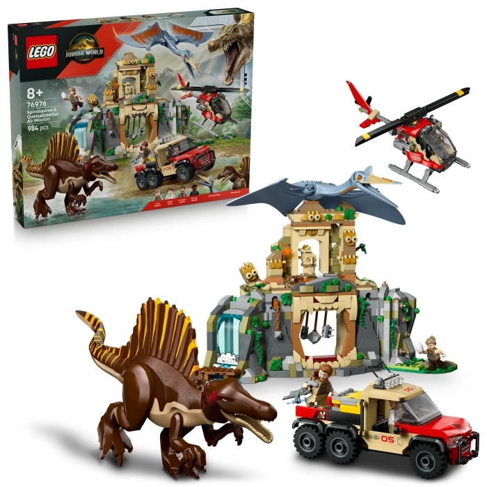 76976 - missione aerea con spinosauro e quetzalcoatlus: 9