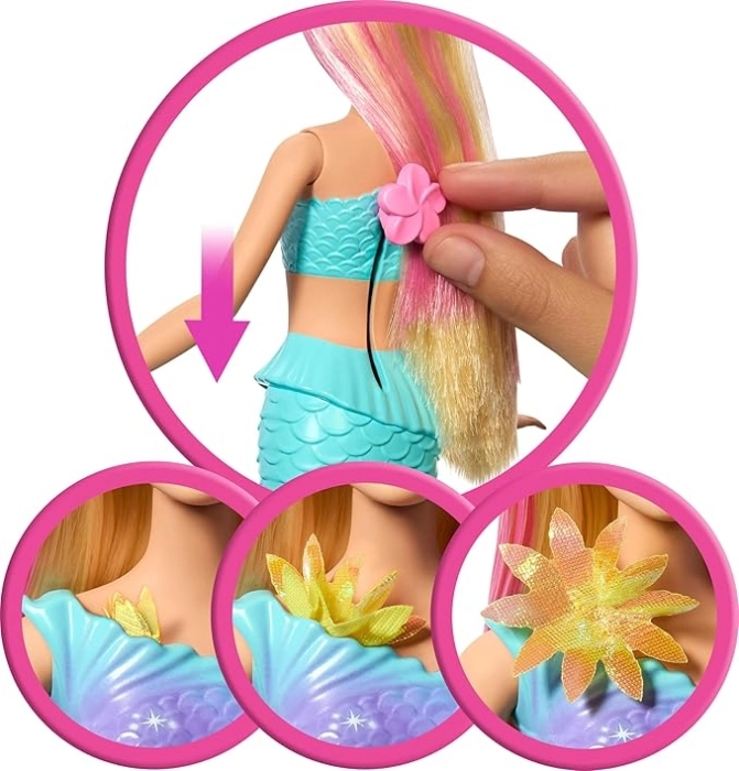 barbie sirena magici fiori
