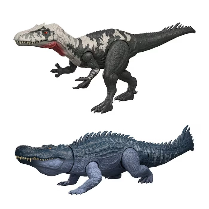 jurassic world rebirth predatori giganti - dinosauri assortiti: 2