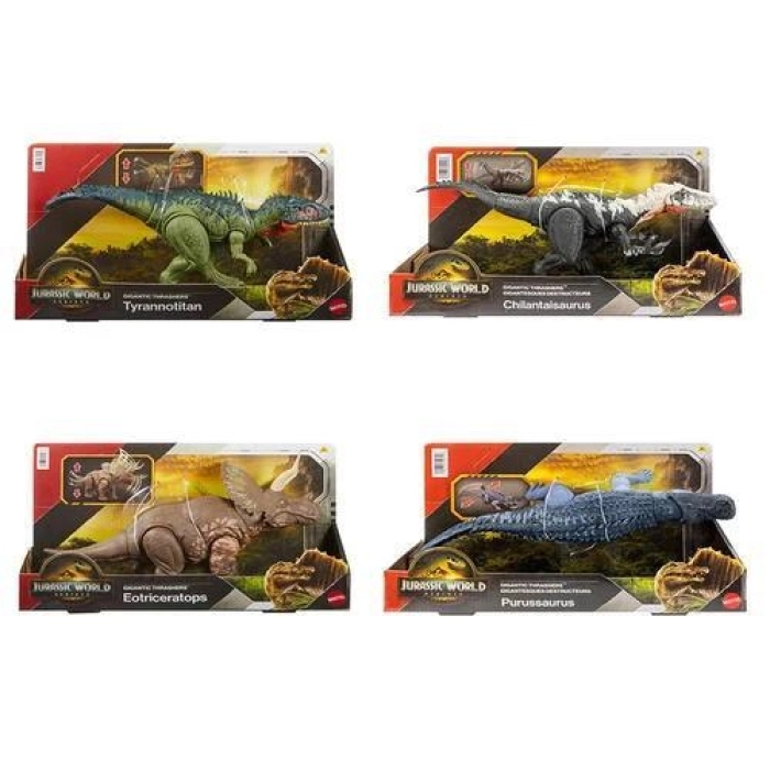 jurassic world rebirth predatori giganti - dinosauri assortiti: 3