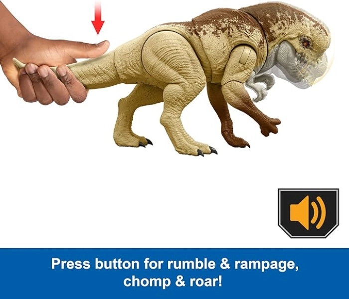 jurassic world: rebirth - rumble n rampage - distortus rex: 3