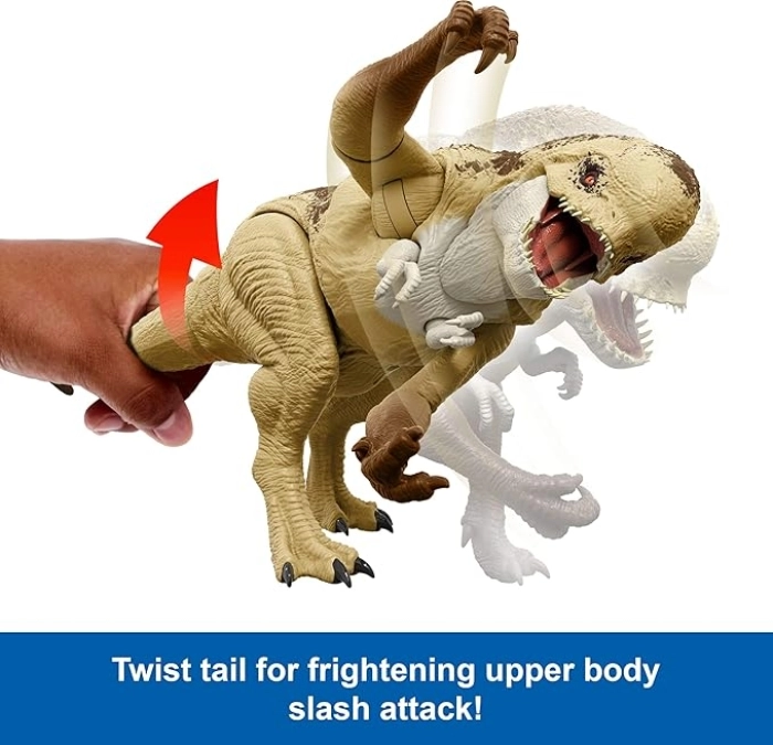 jurassic world: rebirth - rumble n rampage - distortus rex: 4