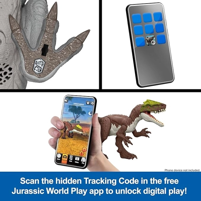 jurassic world: rebirth - rumble n rampage - distortus rex: 5